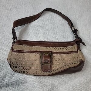 Brown and Tan Shoulder Bag